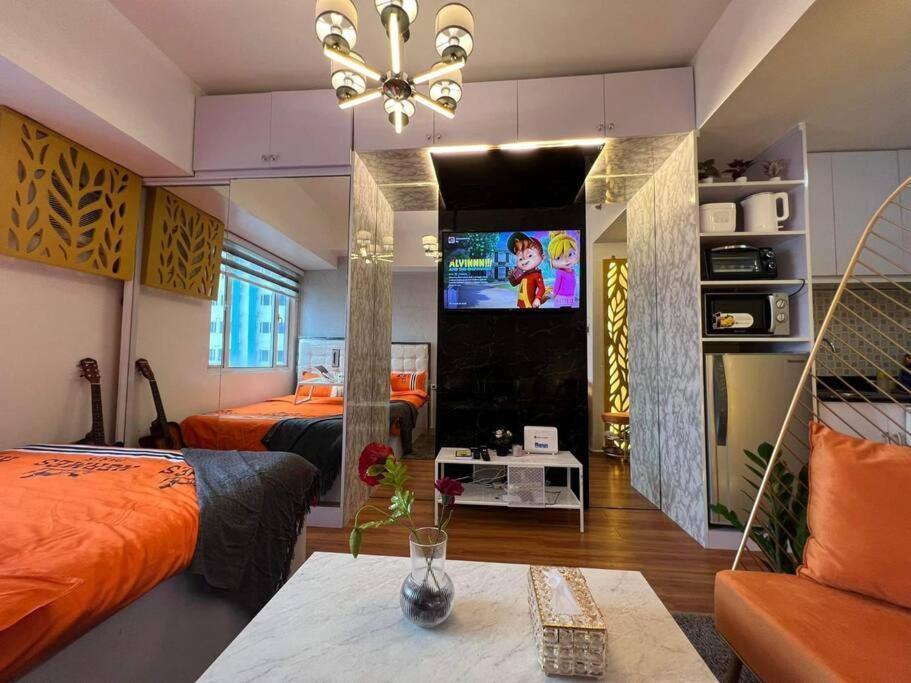 Cozy Studio Unit At Sun Residences Quezon City Ngoại thất bức ảnh
